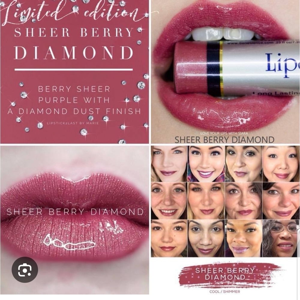 SeneGence Sheer Berry Diamond Lipstick - Picture 3 of 6